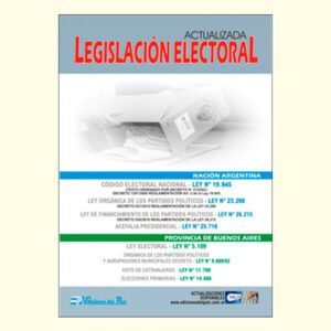 CÓDIGO ELECTORAL( NACIÓN Y PROV. DE BS. AS)