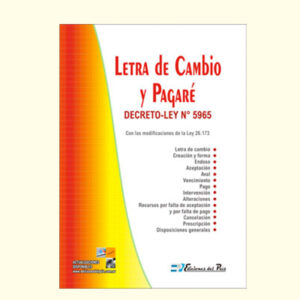 LETRA DE CAMBIO Y PAGARÉ